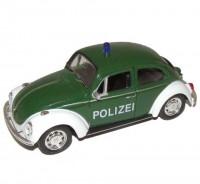Welly Volkswagen Beetle Polizei 1:34