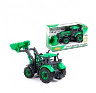 Traktor Progress s prednm nakladaom zelen